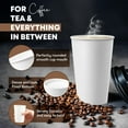 thumbnail image 3 of 16oz Paper Cups - Single Wall - 1000pcs, 3 of 7