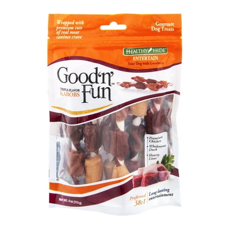 Healthy Hide Good 'n' Fun Kabob Dog Treats, 4.0 OZ