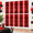 Black Red-39.4"w X 78.7"l (Pack of 10), variant on 2 Pack Hot Pink Partydrop Birthday Decorations Tinsel Curtain Streamers Foil Fringemas Bachelorette Graduation Fiesta Photo Booth