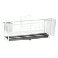 thumbnail image 2 of Luckytree Escurridor de Platos Compacto, Escurridor de Platos Estrecho Anti-óxido, Escurridor de Platos Pequeño para RV, Departamento, Cocina Pequeña, 6.5"An x 20.67"L, Blanco, 2 of 11