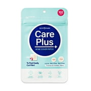 OLIVE YOUNG Care Plus Spot Patch 1 Pack | Hydrocolloid Acne Korean Spot Patch to Cover Zits, Pimples and Blemishes, for Troubled Skin and Face (102 Count - 10mm*72ea + 12mm*30ea)