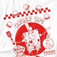 thumbnail image 2 of Spongebob Squarepants Order Up! Women's Boxy Cropped T-Shirt Casual Graphic Tee, 2 of 4