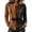 15# Black, variant on Halloween Shirts for Women 2026 Plus Size Long Sleeve Funny Pumpkin Print Tops Cute Vintage Teacher Shirts Casual Holiday Clothes Brown 3XL