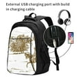 thumbnail image 2 of Daiia Horse Rider In Field Pattern USB Charging Backpack for Men and Women, Anti-Theft Backpack,Travel Backpack,School Backpack,College Backpack,Laptop Backpack, 2 of 7