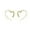 Gold, variant on Stud Earrings for Women Heart Silver Earring Lightweight Zircon Jewelry for Elegant Temperament And Delicate Shine,15 g,Silver