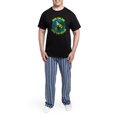 thumbnail image 5 of CafePress - Save The Bee Men's Dark Pajamas - Men's Dark Loose Fit Cotton Pajama Set, 5 of 7