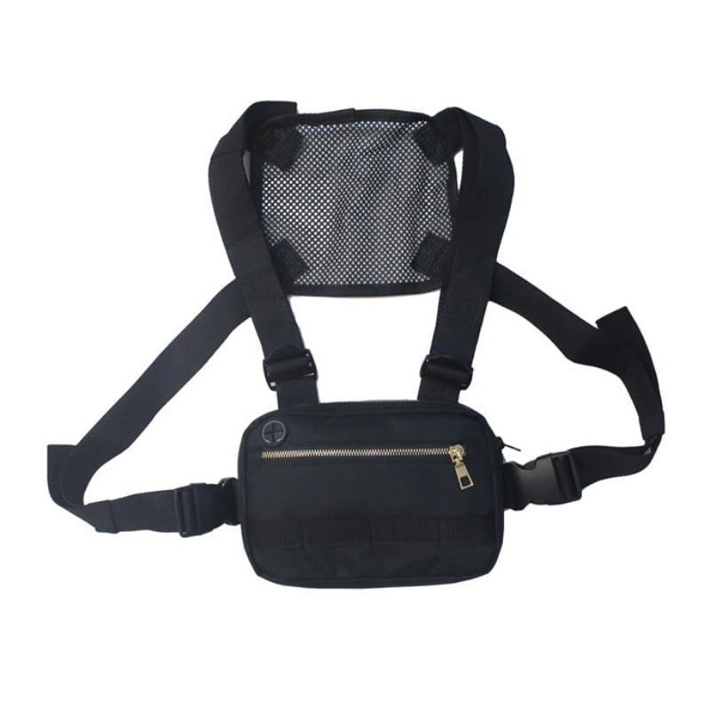 Fashion Chest Front Bag Pouch Sport Backpack Tactical Chest Rig for MenWomen 