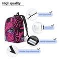 thumbnail image 3 of Easygdp ink Donkey Pop Art Mochila de Lona Resistente para Laptop, Compatible con Laptops de 15 a 17 pulgadas, Ideal para Escuela, Trabajo y Viajes-Small, 3 of 5