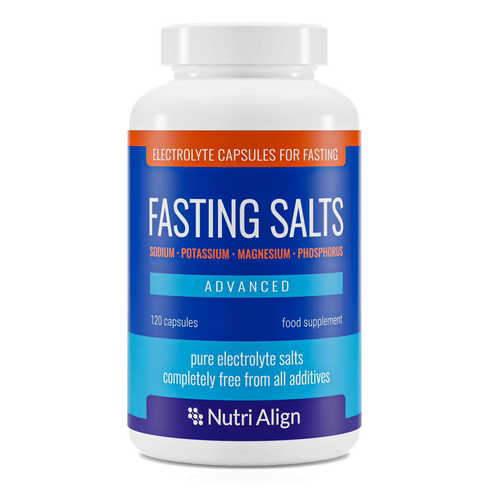 Fasting Salts Capsules Pure Electrolytes for Fasting. Sodium