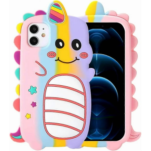 3D Unicorn Case for iPhone 13 Pro,iPhone 13 Pro Unicorn Case,3D Cute Cartoon Kids Girls Women Kawaii Lovely Unicorn Shape