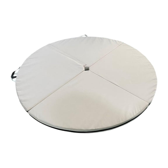 Tapete de baile en barra, cojín para suelo de baile, plegable, versátil, absorción de impacto, almohadilla gruesa, colchoneta de ejercicio para entrenamiento de gimnasio en casa 120cmx5cm