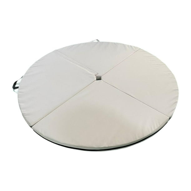 Tapete de baile en barra, cojín para suelo de baile, plegable, versátil, absorción de impacto, almohadilla gruesa, colchoneta de ejercicio para entrenamiento de gimnasio en casa 120cmx5cm