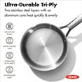 thumbnail image 2 of OXO Agility+ 13 Piece Non-stick Stainless Steel Cookware, 2 of 9