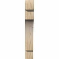 thumbnail image 2 of 4"W x 12"D x 28"H Mediterranean Rough Sawn Corbel, Douglas Fir, 2 of 9