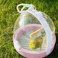 thumbnail image 4 of Small Pet Travel Carrier Portable Bird Cage For Small Feathered Pet, 4 of 7