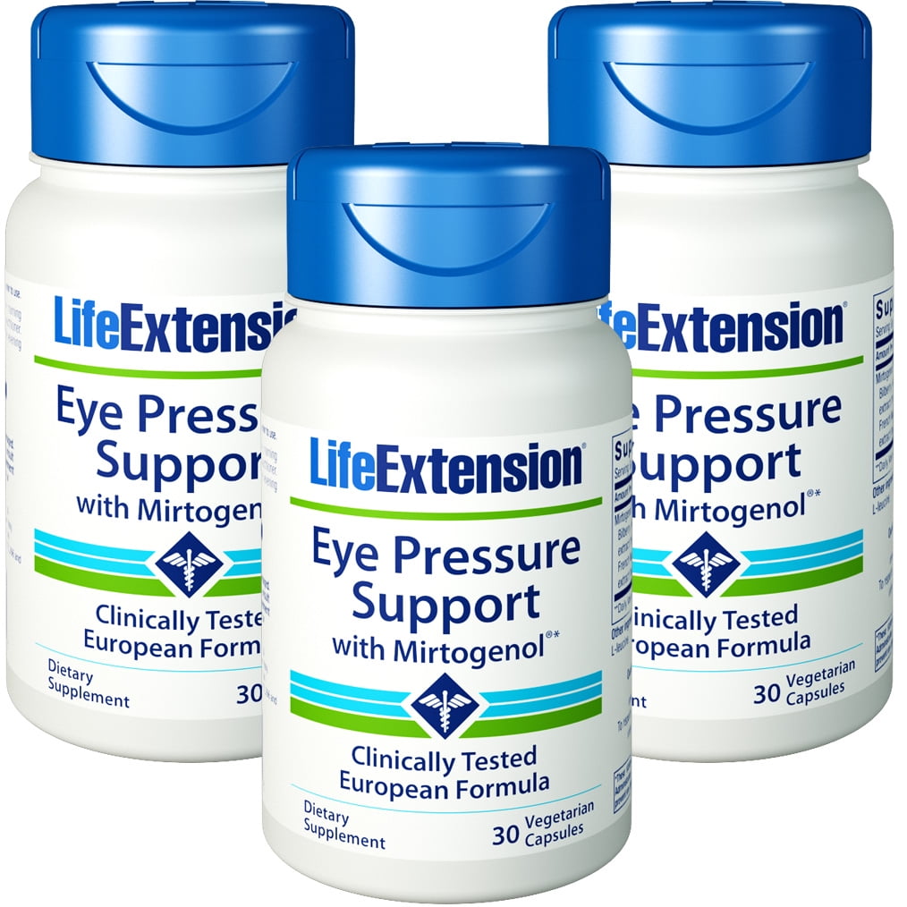 Life Extension Eye Pressure Support With Mirtogenol 30 Vegetarian