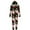 Multicolor-Mom, variant on Odeerbi Christmas Onesie Pajamas for Family Holiday Hooded Sleep Jumpsuit Long Sleeve Family Christmas Pajamas Matching Sets Dad Stripe Print Jumpsuit Sleepwear Xmas PJs Set Multicolor