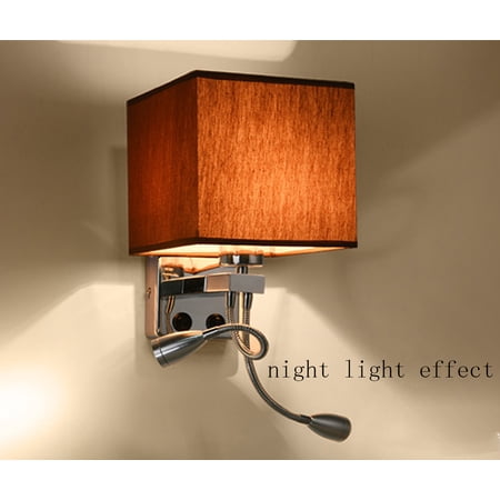 

KAGDIDA Up Light Wall Light with ON/Off Switch 12W Warm Light for Bedroom Hallway Hotel Picture