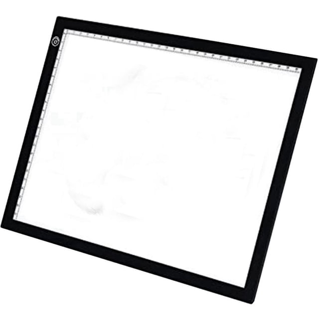 Tapis Lumineux LED A4, Planche à Dessin Alimentée par USB, Boîte de Traçage à Luminosité Réglable Parfaite pour, Vinyle de Désherbage
