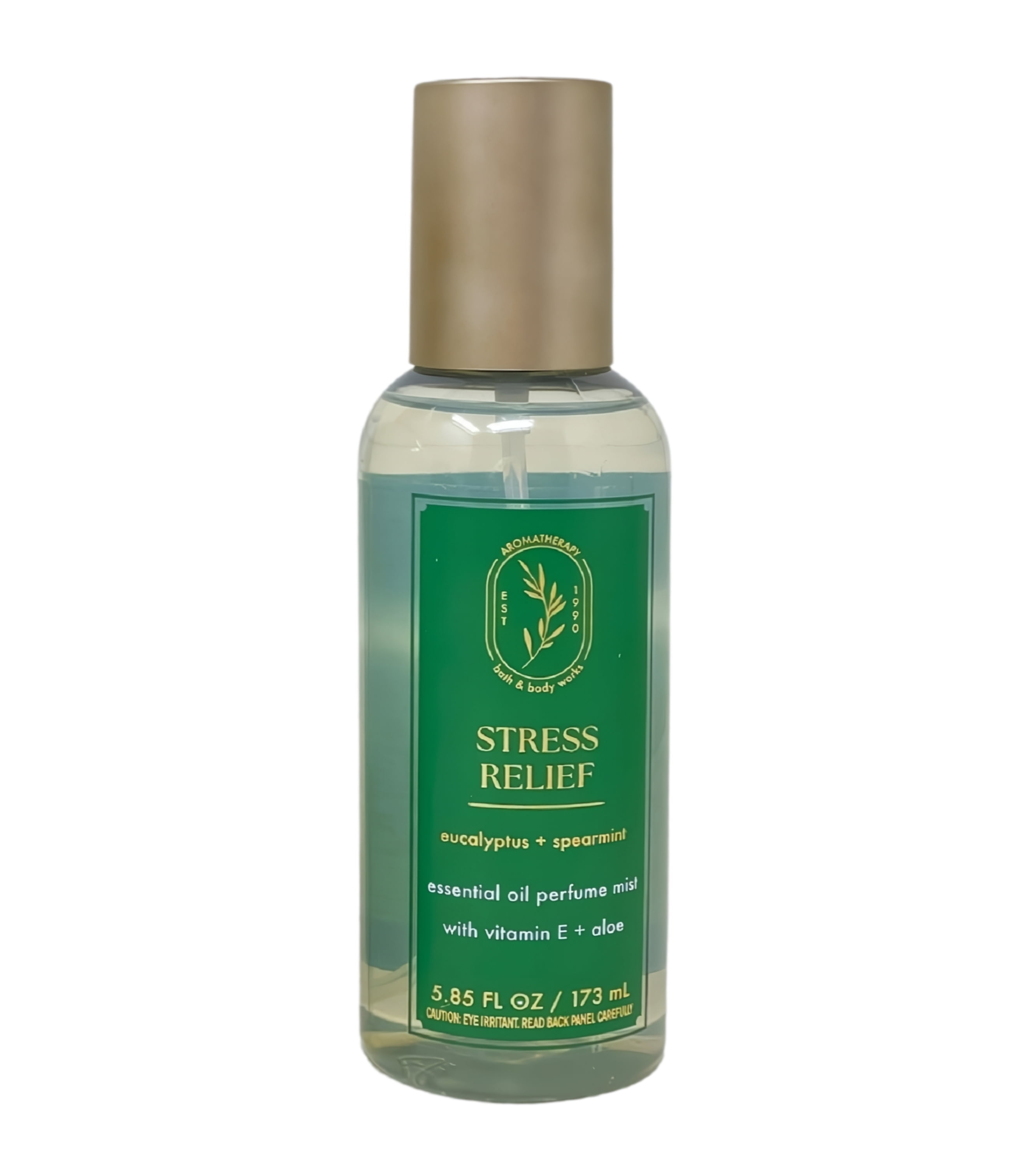 Bath & Body Works Aromatherapy Stress Relief Eucalyptus Spearmint 2 Essential Oil Perfume Mists with a Zen Garden Bar Soap
