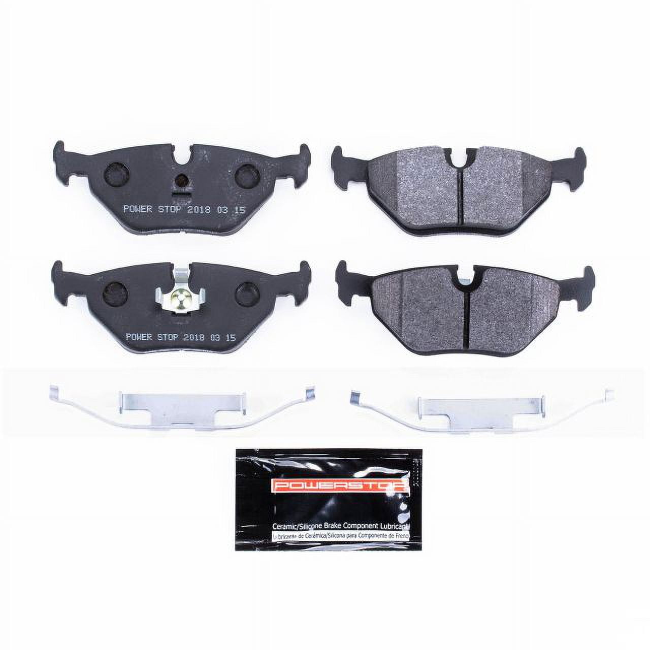 Power Stop Rear Track Day Ceramic Brake Pads PSA-396 Fits 2003 BMW Z4