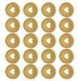 thumbnail image 2 of 20Pcs Loose Leaf Binder Discs Plastic Planner Binding Rings Hollow Expansion Discs, 2 of 9