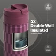 thumbnail image 3 of TAL 18oz Stainless Steel Ranger Coffee Travel Mug, Geometric Berry Print, 3 of 10