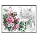thumbnail image 4 of Hilo Bordado Parcial Kit Punto Cruz Con Flores Navideñas Impresas 14 Quilates Ygjytge, 4 of 9
