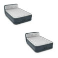 thumbnail image 1 of Intex Ultra Plush Deluxe Air Mattress with Pump & Headboard, Queen (2 Pack), 1 of 5