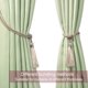 thumbnail image 4 of 2 piezas de alzapaños de cortina con borlas, alzapaños de cortina hechos a mano, alzapaños de cortina de cuerda hechos a mano para cortinas de ventanas de hogar y oficina, 4 of 5