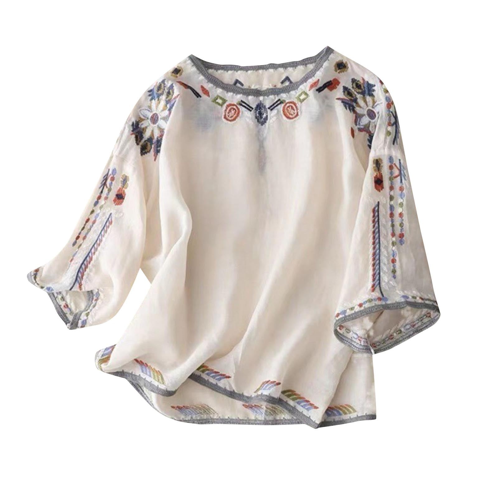 walmart peasant tops