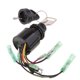 thumbnail image 3 of Interruptor de encendido Interruptor de encendido de barco 87-17009A2 87-17009A5 con 2 llaves, 3 posiciones, 6 conectores de cables de repuesto para caja de control de motor fueraborda, 3 of 7