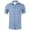 Blue, variant on Mens Plaid Short Sleeve Button Down Shirts Cotton Regular Fit Casual Gingham Shirts