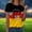 Black, variant on Iran Graphic Football Jersey, Soccer Cup Shirt 2026 Match Game Day T Shirt Soccer Fans Outfits Sleeve Tee Tops