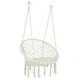 thumbnail image 4 of Aukfa Hammock Chair - Hanging Hammock Swing Chair for Indoor and Outdoor - Beige, 4 of 8