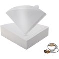thumbnail image 1 of 150 PC Disposable Coffee Filter, Conical Coffee Filter, V60 Conical Brip Filter Paper, Suitable For Drip Coffee Cups And Inverted Coffee Pots (white), 1 of 1