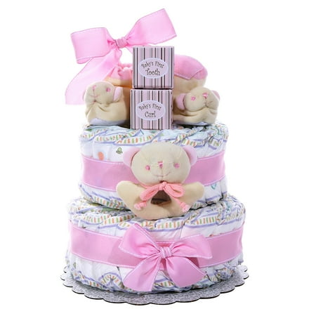 Gateau De Couche Culotte A Deux Niveaux Rose Walmart Canada