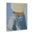 thumbnail image 2 of Stupell Industries Traditional Vintage Jeans & Tee Canvas Art, 24 x 30, by Victoria Barnes, 2 of 8