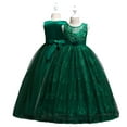 thumbnail image 7 of Esaierr 4-14Y Kids Baby Girls Flower Princess Dress Princess Dress Princess Dresses for Girls Dress Dresses for Teen Girls Tulle Dress Princess Dress Bridesmaid Dresses Pageant, 7 of 7