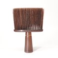 thumbnail image 3 of Milaget Barber Neck Duster Brush Neckline and Ears with Handle Remove Loose Hair Styling Brown, 3 of 9