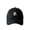 Black, variant on LIZENG Hats for Running Men Baseball Cap Women's Deep Top Big Head Showing Small All Cap Letter Embroidered Mens Hats Mesh Back