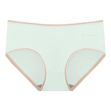 Fulorrnie Underwear for Women Seamless Comfort Thong Waistband Panty Stretchable Panties  Green  XL