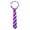 Purple/Lilac, variant on Supreme Products  Adult Stripe Show Tie