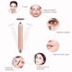 thumbnail image 5 of Masajeador facial Beauty Bar 24k Golden Pulse, herramientas de masaje facial en forma de T para pieles sensibles TUNC  Sencillez, 5 of 5