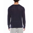 thumbnail image 2 of Brooks Brothers mens  Linen Cable Crewneck Sweater, SM, Navy, 2 of 3
