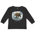 thumbnail image 3 of Inktastic Juneau Alaska Bear Scenic Wilderness Boys or Girls Long Sleeve Toddler T-Shirt, 3 of 5