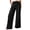 Black, variant on Manxivoo Women's Casual Cotton And Linen Wide Leg Pants With Pockets Boho Palazzo High Waisted Trousers