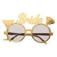 thumbnail image 5 of OUNONA  Bridal Glasses Bride Wedding Props Oval Child The Party Golden, 5 of 8