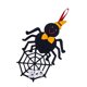thumbnail image 1 of Tejida Espeluznante Espeluznante Fiesta De Halloween Colgante Decoración Colgante Ornament Zulema Decoración colgante de Halloween, 1 of 8