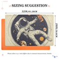 thumbnail image 6 of Yayeee Doormat for Indoor Entrance 32" x 20" Non Slippery Floor Rug, Astronaut Floating, 6 of 8